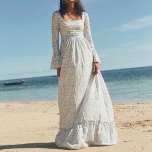 NWT Agua Bendita Curuba Maxi Dress